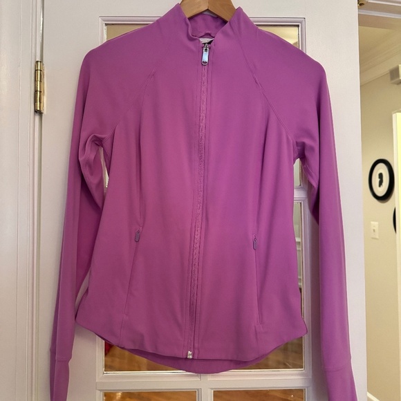 ATHLETA SALUTATION JACKET, SIZE SMALL (S), PURPLE - Picture 3 of 4